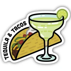 Autocollant Tacos & Téquila