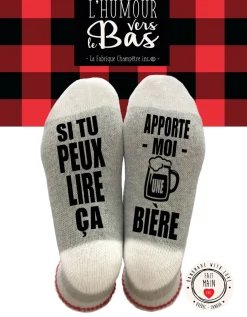 Bas de laine - Apporte-moi une bière par La Fabrique Champêtre
