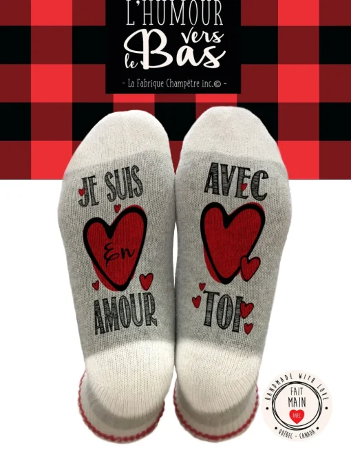 Bas de laine - En amour avec toi par La Fabrique Champêtre