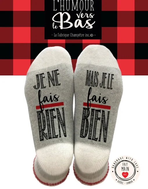 Bas de laine - Je le fais bien par La Fabrique Champêtre