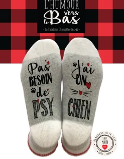Bas de laine - pas besoin de psy j'ai un chien #269