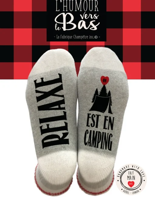 Bas de laine - relaxe au camping #144