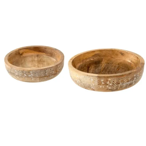 Bol Wildflower en bois