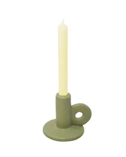 Bougeoir Oeillet vert