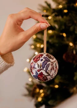 Bougie décorative de Noël aux canneberges épicées