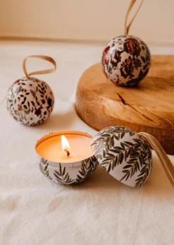 Bougie décorative de Noël Wintea