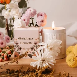 Bougie Fleurette