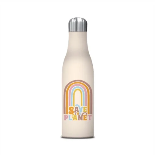 Bouteille d'eau thermale Save the planet