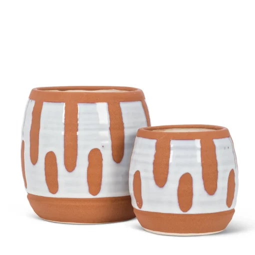 Cache-pot dot & dash Barrel