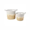 Cache-pot en jute Bollywood par Brunelli