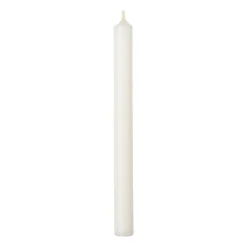 Chandelle longue 25 cm blanche