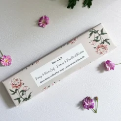 Coffret cadeau trio de savons à la pivoine et feuille d'Olivier