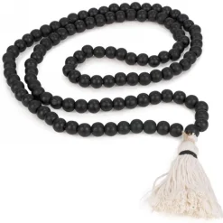 Collier perlé de Noir