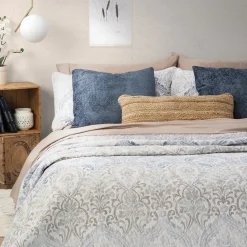 Courtepointe à motifs Damask Cannoli