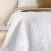 Courtepointe blanche Damask