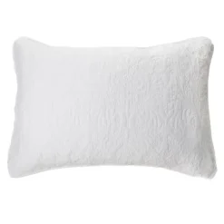 Courtepointe blanche Damask