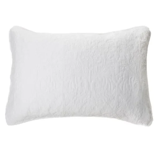 Courtepointe blanche Damask