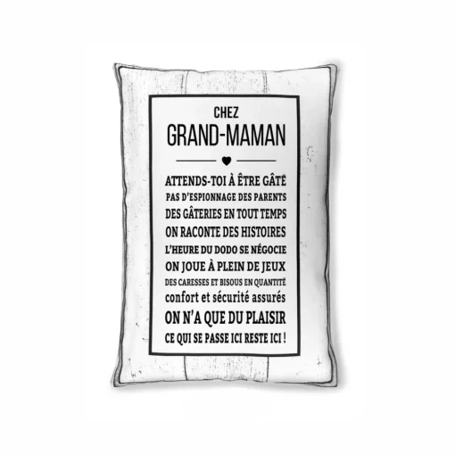 Coussin - Chez grand-maman par La Fabrique Champêtre