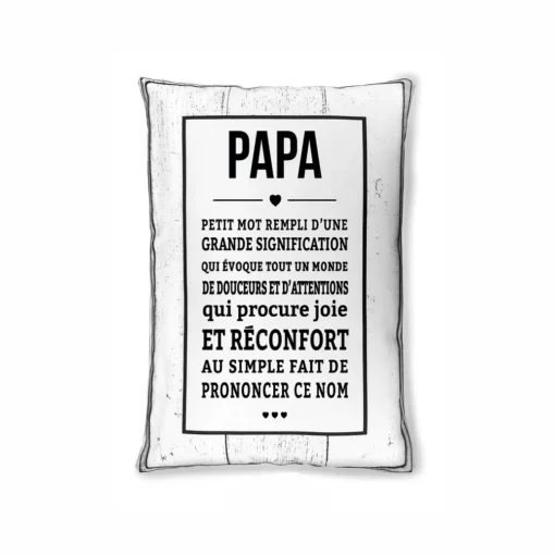 Coussin - Petit mot pour papa