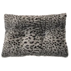 Coussin Cheetah noir
