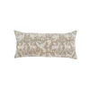 Coussin Folklore brodé blanc