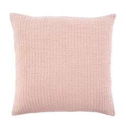 Coussin Kantha Rose blush