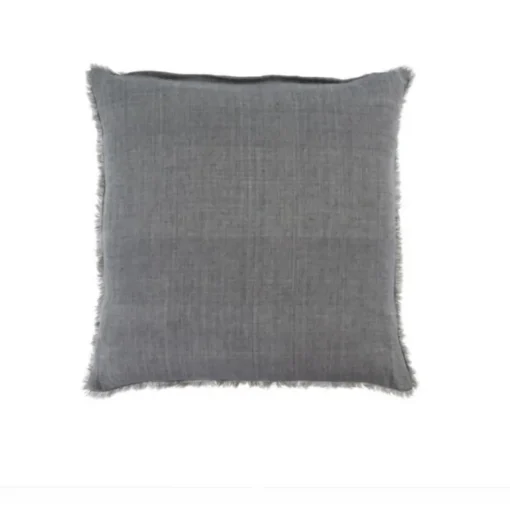 Coussin Lina Gris acier