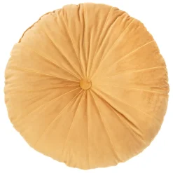 Coussin mandarin jaune par Brunelli