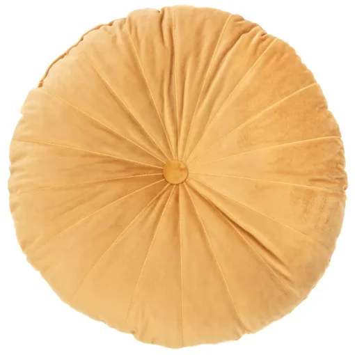 Coussin mandarin jaune par Brunelli