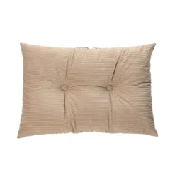Coussin rectangle Corduroy taupe