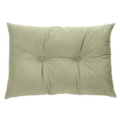 Coussin rectangle sauge Corduroy