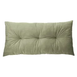 Coussin rectangle sauge Corduroy