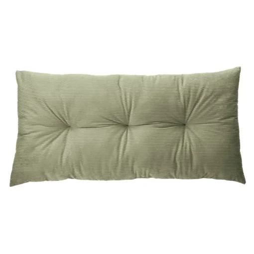 Coussin rectangle sauge Corduroy