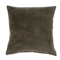 Coussin velours Vera genévrier
