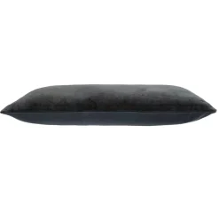 Coussin velours Vera graphite