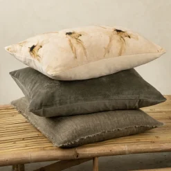 Coussin Velvet Culture en velours