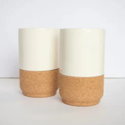 Ens.de Tasse Écolo crème