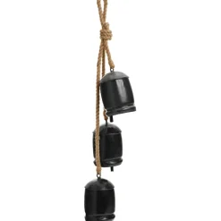 Ensemble de cloches antiques noires