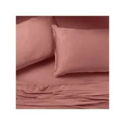 Ensemble de draps en Bambou rouille