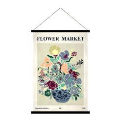 Fanion marché de fleurs -Floralie