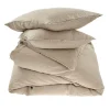 Housse de couette en lin naturel Drifwood