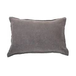 Housse de couette Linen Stone Wash charcoal