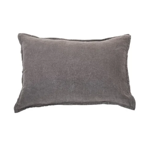 Housse de couette Linen Stone Wash charcoal