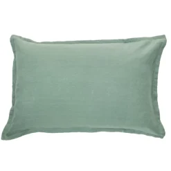 Housse de couette Linen sauge par Brunelli