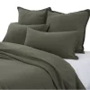 Housse de couette Muslin olive