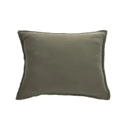 Housse de couette Muslin olive