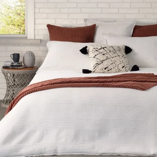 Housse de couette Suite crème par Brunelli