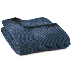 Jeté Moumou bleu par Brunelli