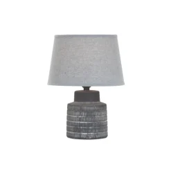 Lampe de table grise
