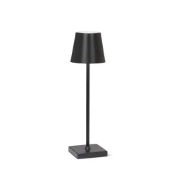 Lampe de table Led noire